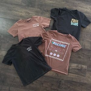 Boys Shirts - set of 4 size 7/8, CottonOn shirts